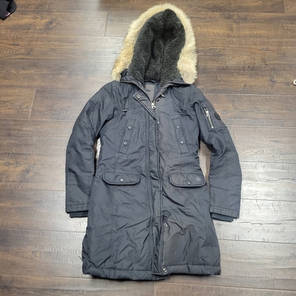 Spiewak Aviation N3-B Parka Womens Real Fur Collar Coat - Picture 2 of 9